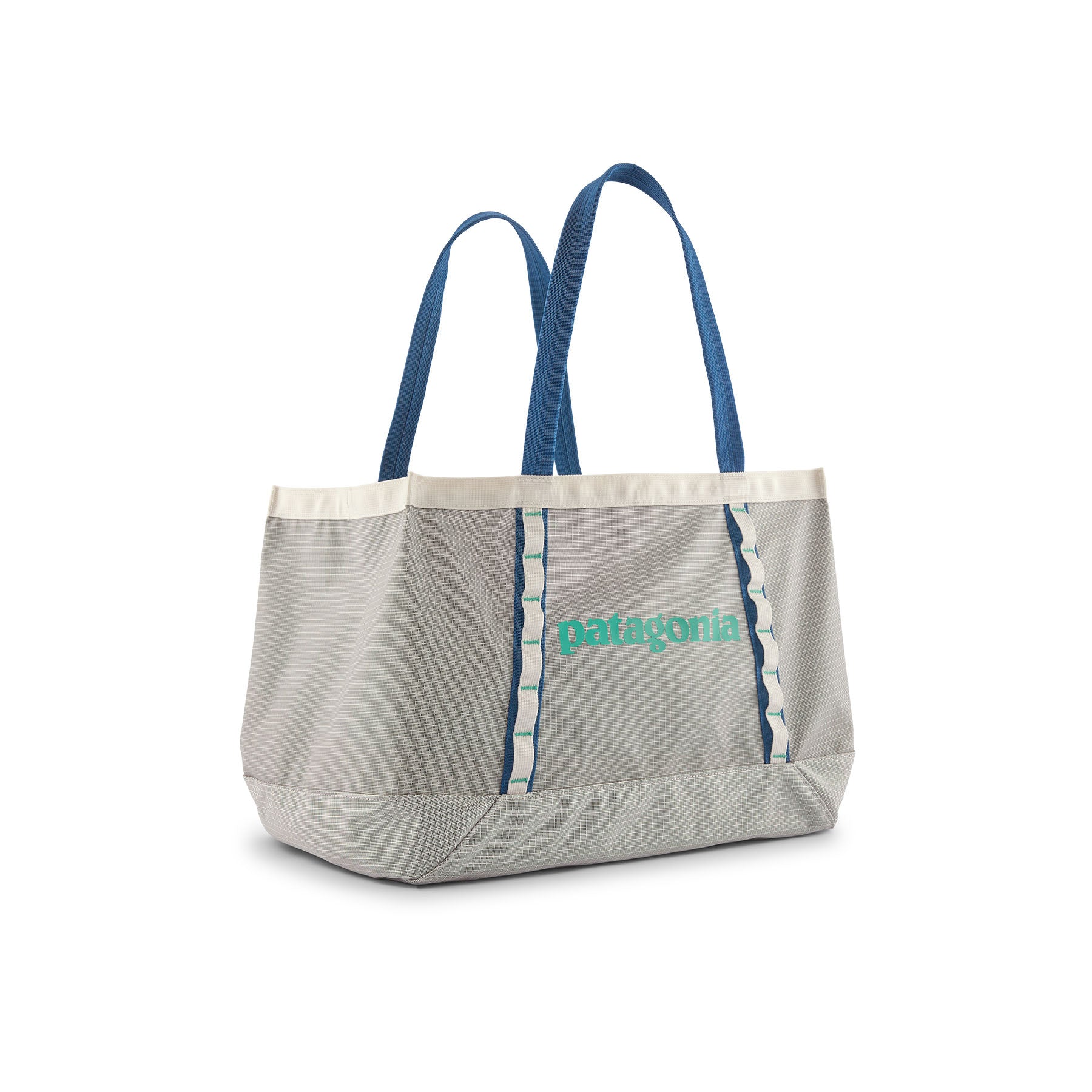 Patagonia Black Hole Tote 25L in Birch White — front view