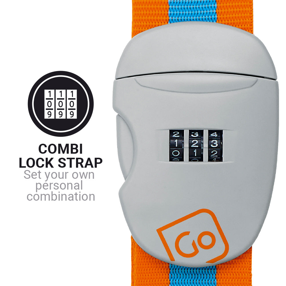 Go Travel Combi Luggage Strap – combination buckle detail