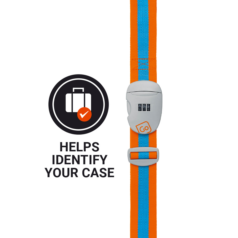 Go Travel Combi Luggage Strap – dial close-up