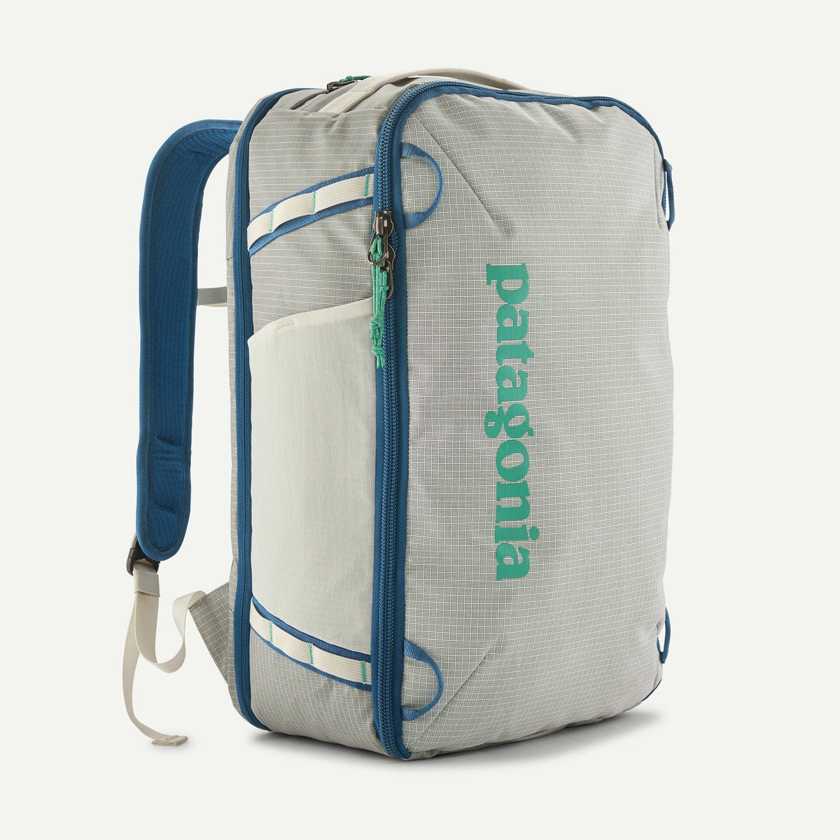 Patagonia Black Hole Mini MLC Pack 30L in Birch White — angle view