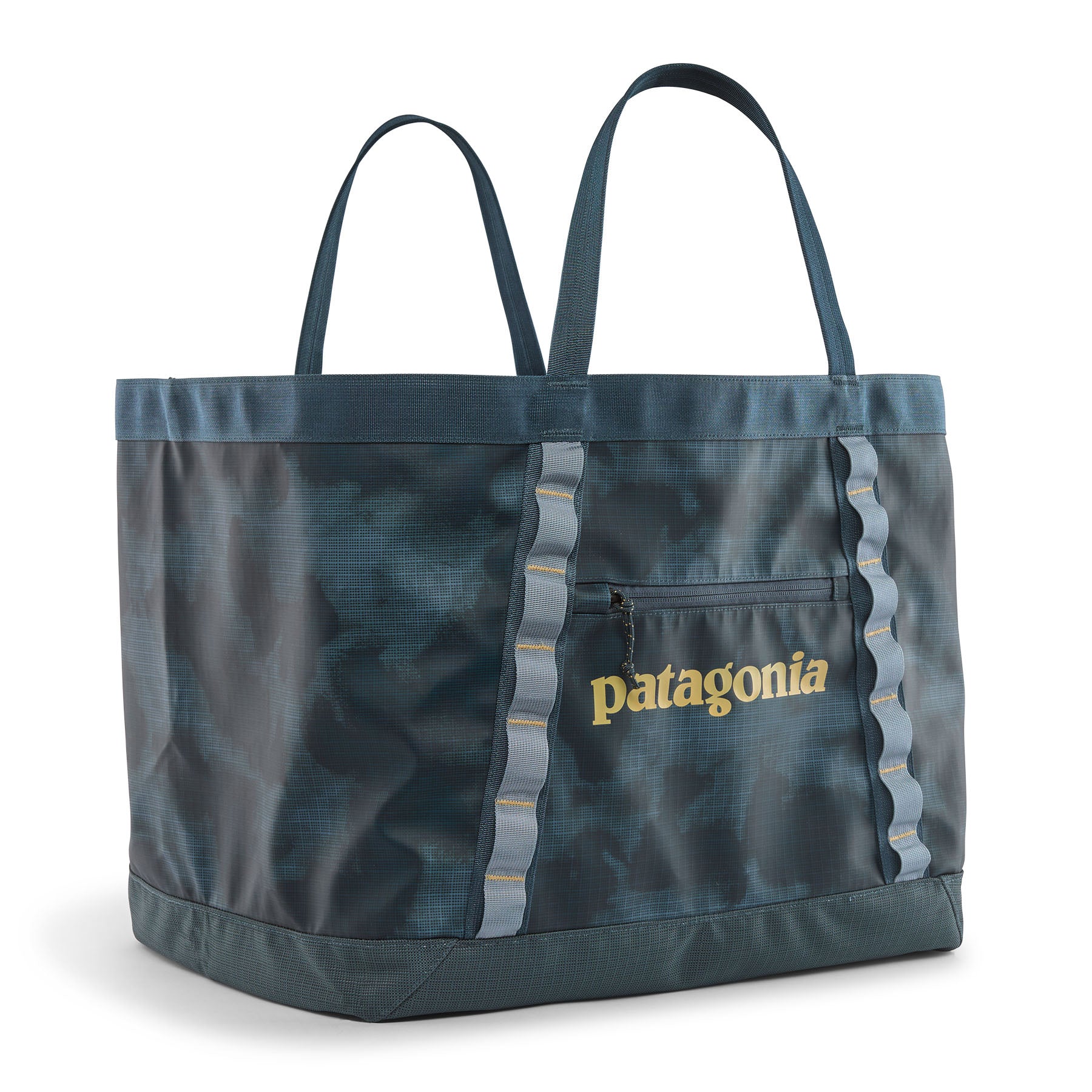 Patagonia Black Hole Gear Tote 61L in Sastrugi: Summit Blue — front view