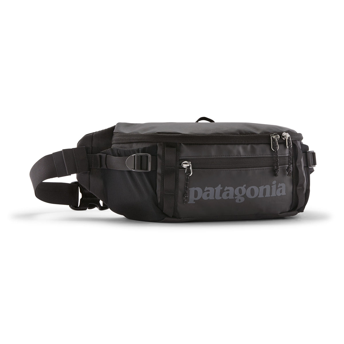 Patagonia Black Hole Waist Pack 5L in Black — front view # color_Black