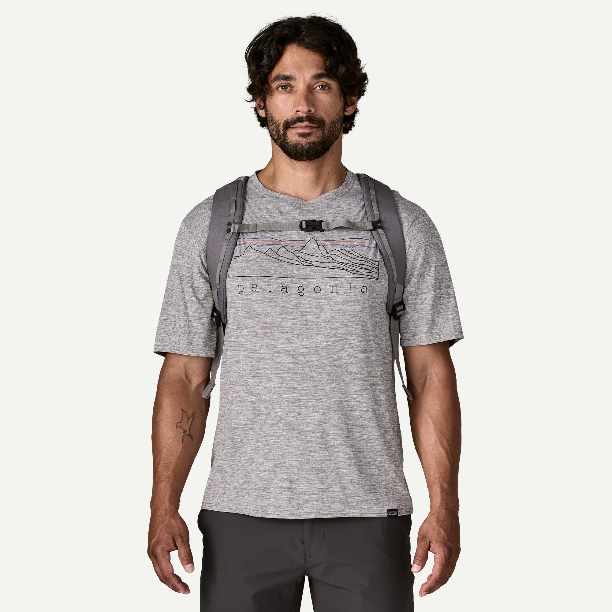Patagonia Black Hole Pack 25L in Noble Grey — angle view 2