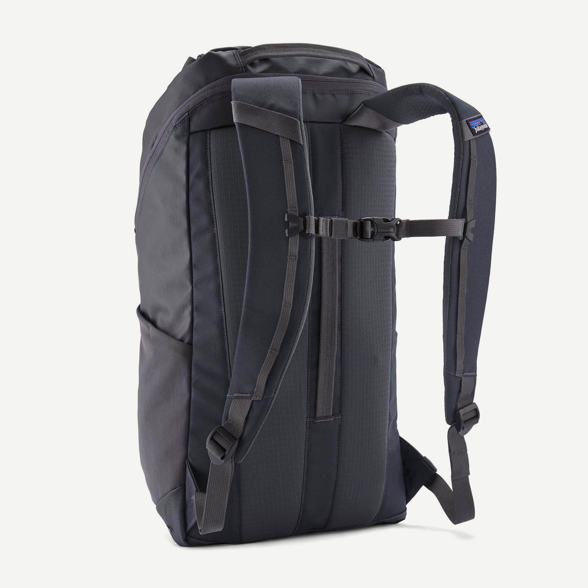 Patagonia Black Hole Pack 25L in Smolder Blue/Forge Grey — back view