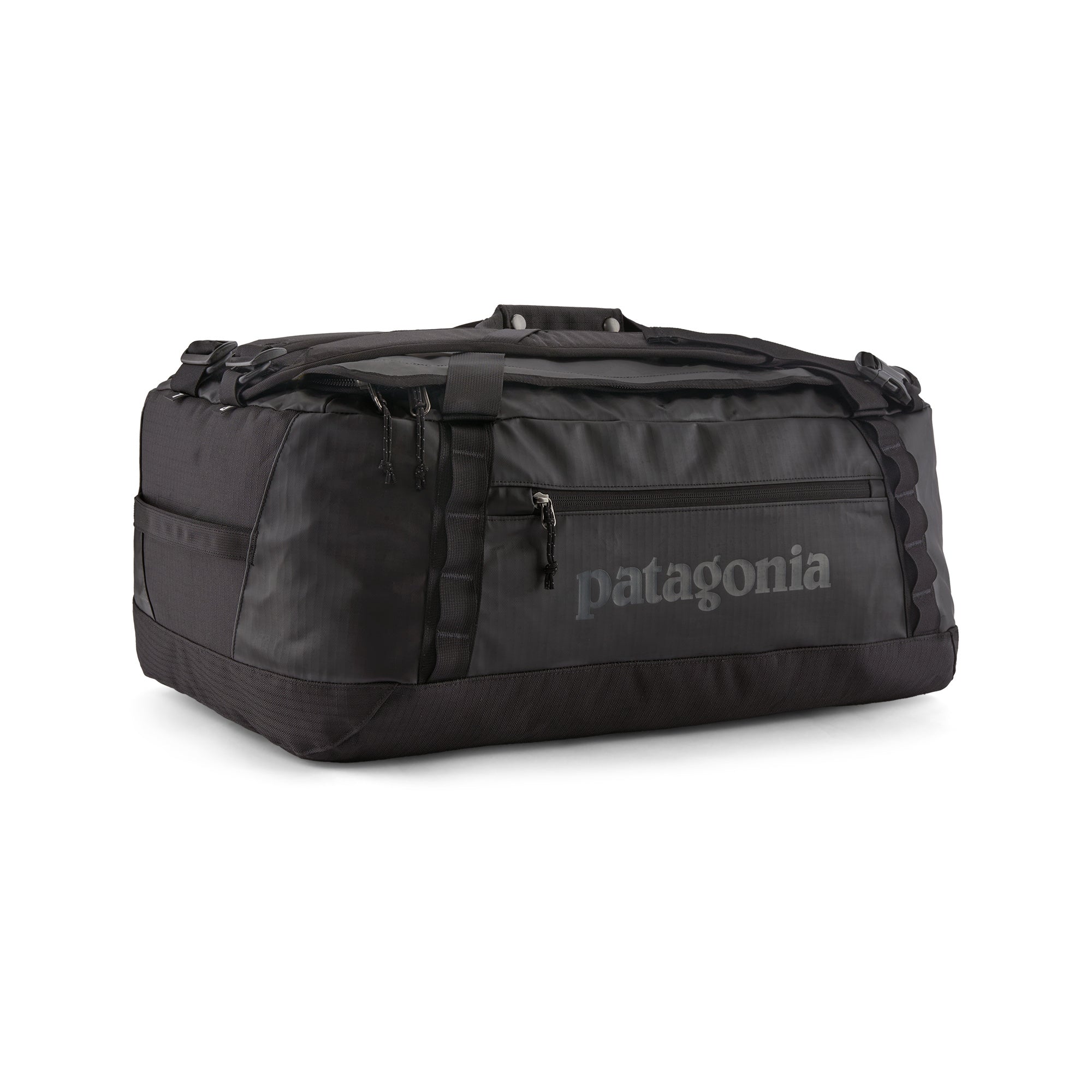 Patagonia Black Hole Duffel 55L in Black — front view
