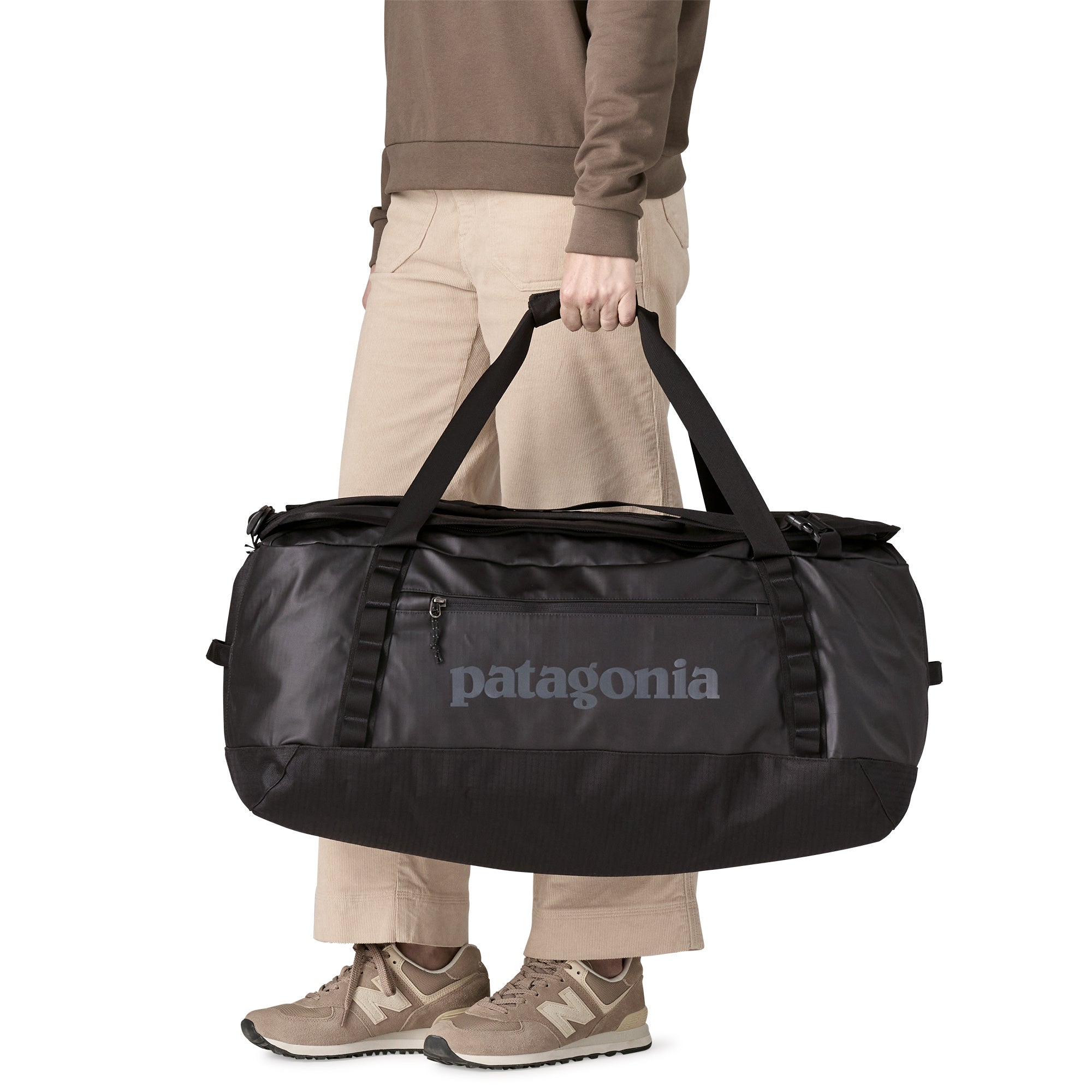 Patagonia Black Hole Duffel 70L in Black — angle view 1