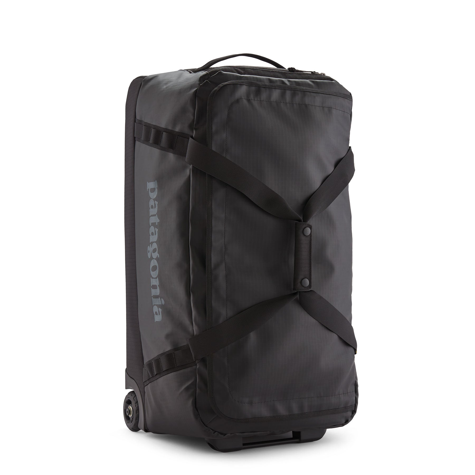 Patagonia Black Hole Wheeled Duffel 70L in Black — front view
