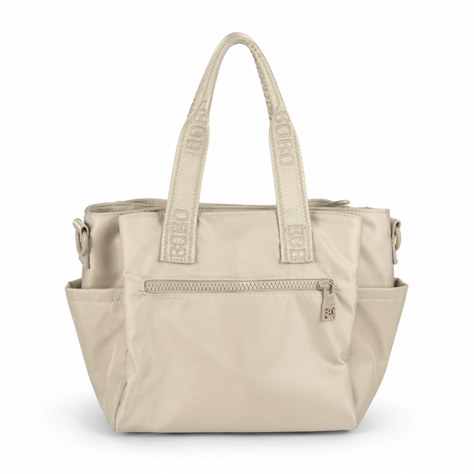 BoBo Handbag in Off-White - nylon