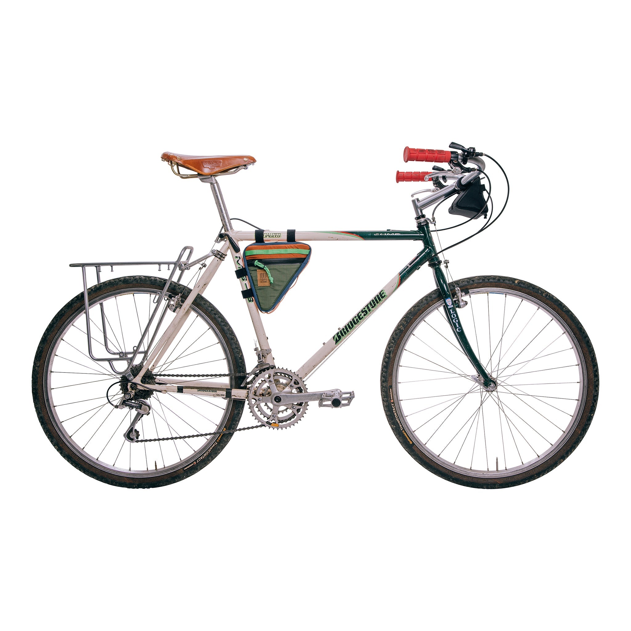 Topo Designs Bike Frame Bag — angle view 3