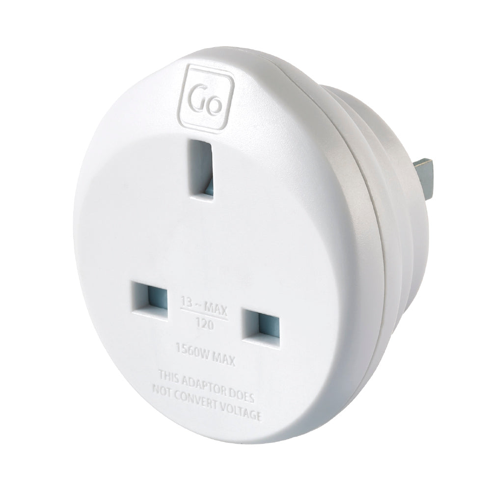 Go Travel UK to USA Adaptor – pin detail