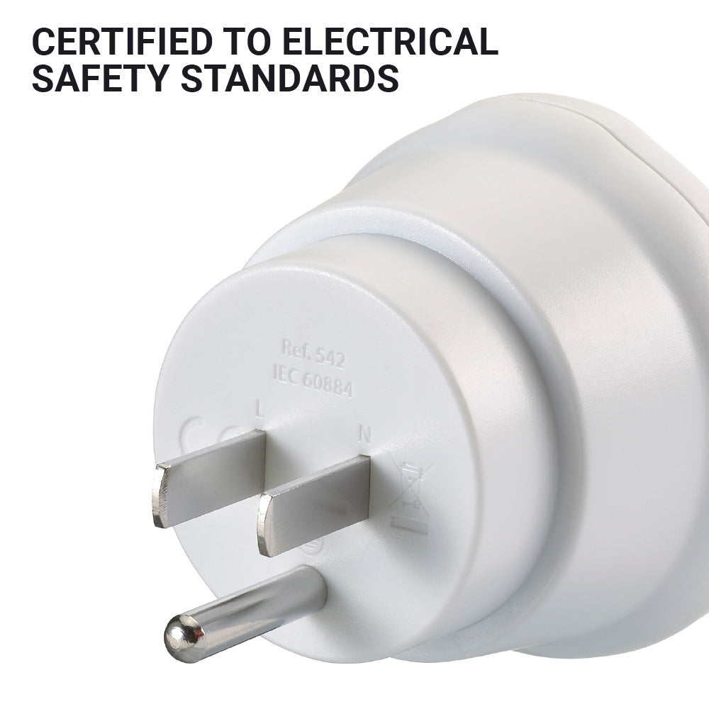 Go Travel EU to USA Adaptor – pin detail