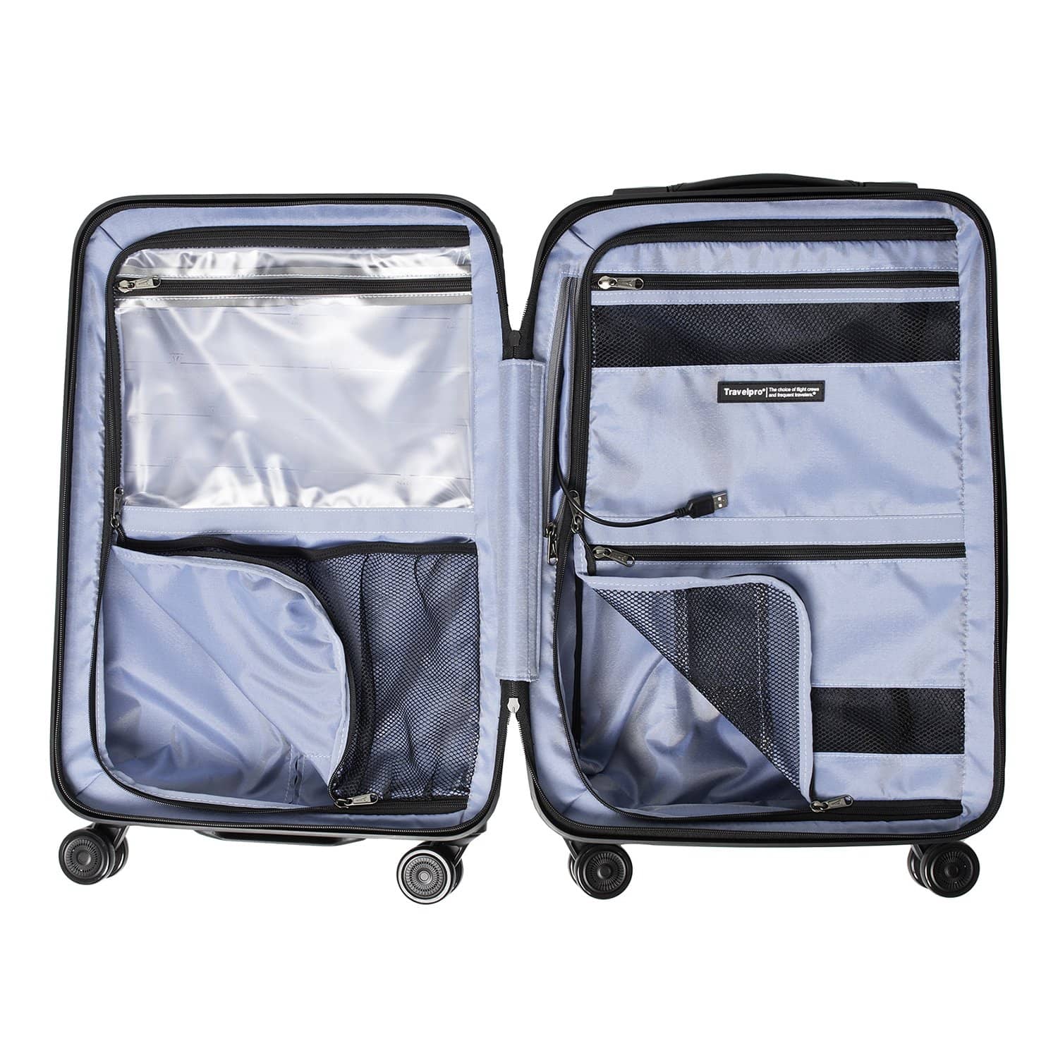 TravelPro Crew 11 21" Slim Hardside Carry-On Spinner, view 3