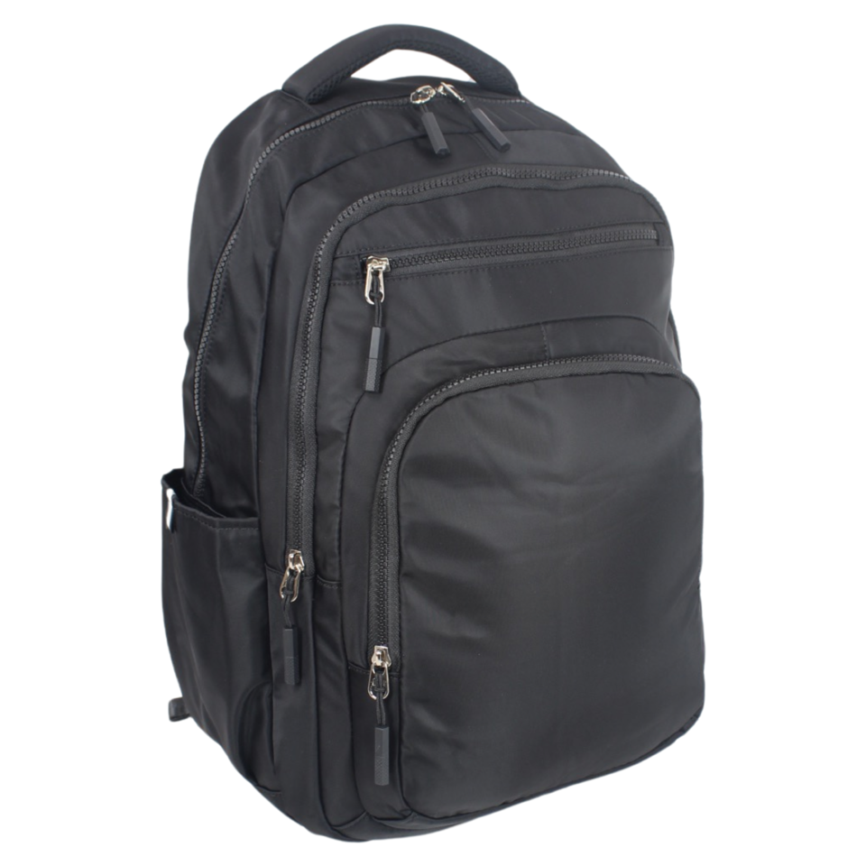 Camel Mountain 641 Backpack in Black — angle view 2