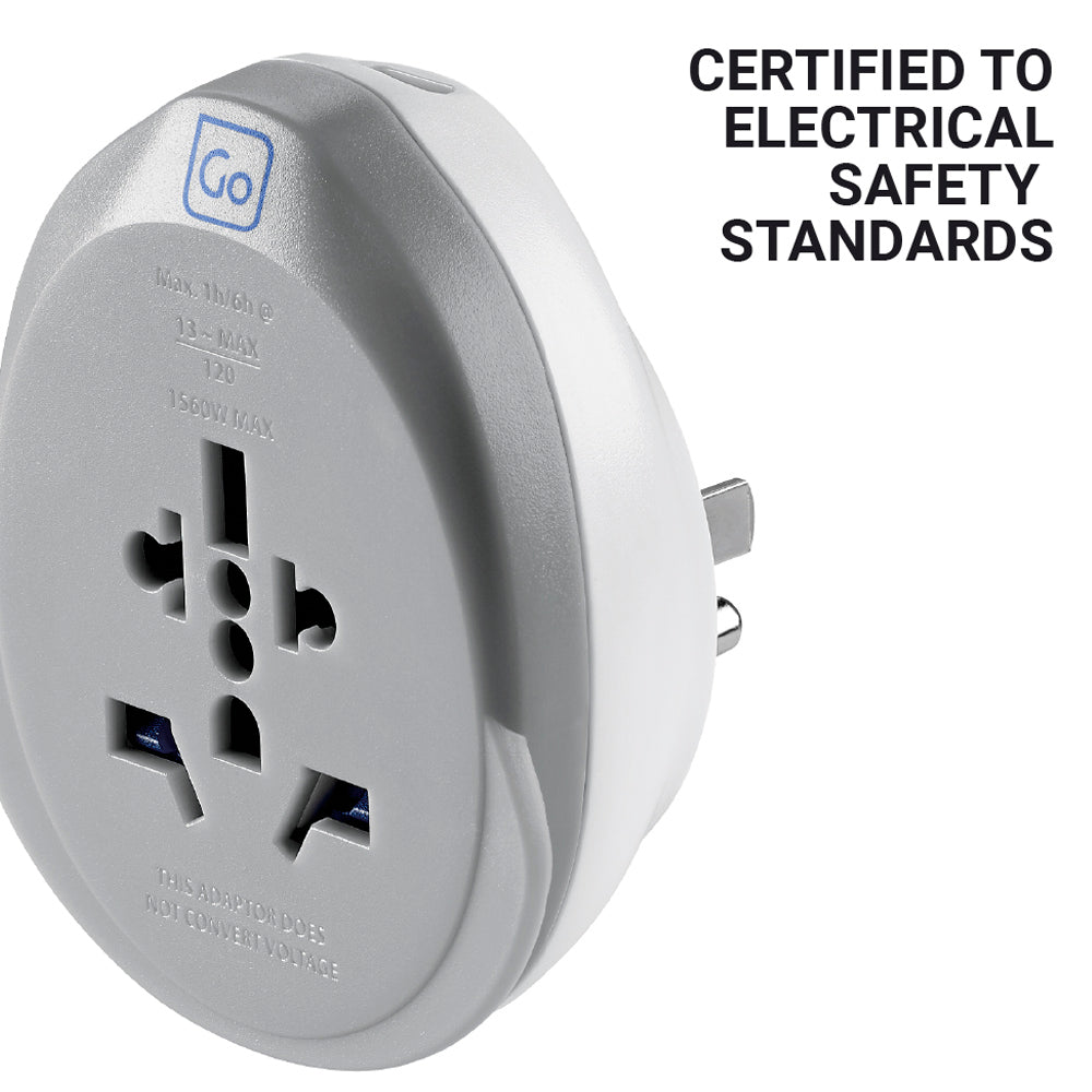 Go Travel World USA USB-C Adaptor 25W – pins