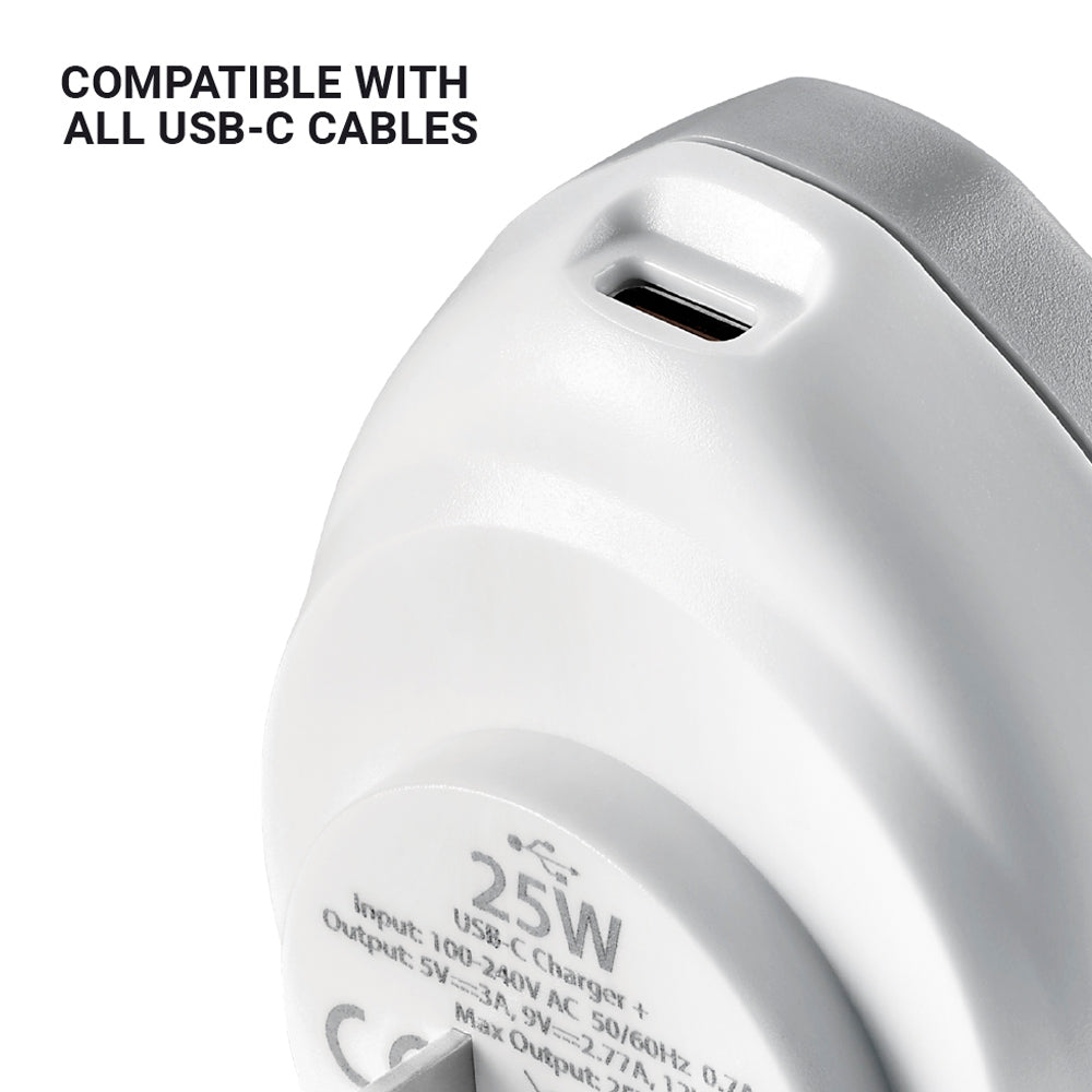 Go Travel World USA USB-C Adaptor 25W – detail