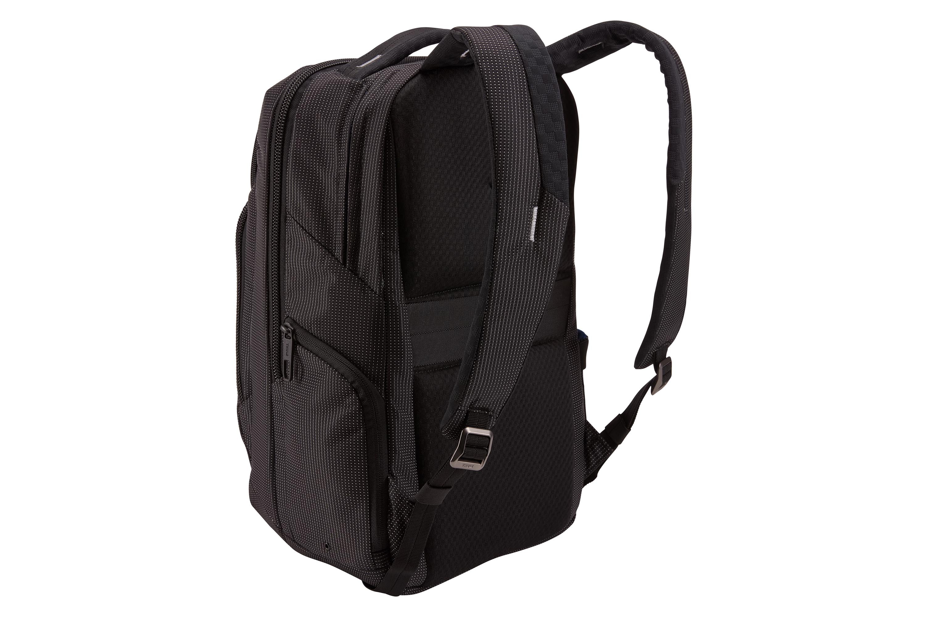 Thule Crossover 2 Backpack 20L in Black — angle view 2 # color_Black