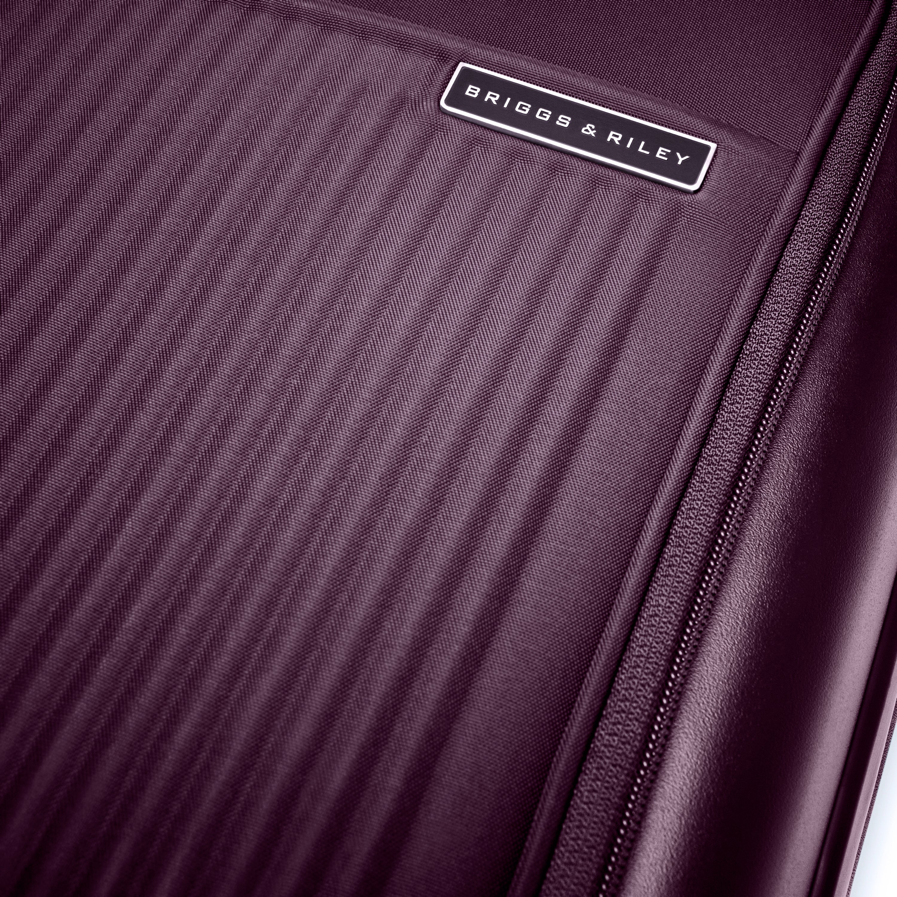 Briggs & Riley Sympatico Essential 22" Front Pocket Carry-On Expandable Spinner - Plum