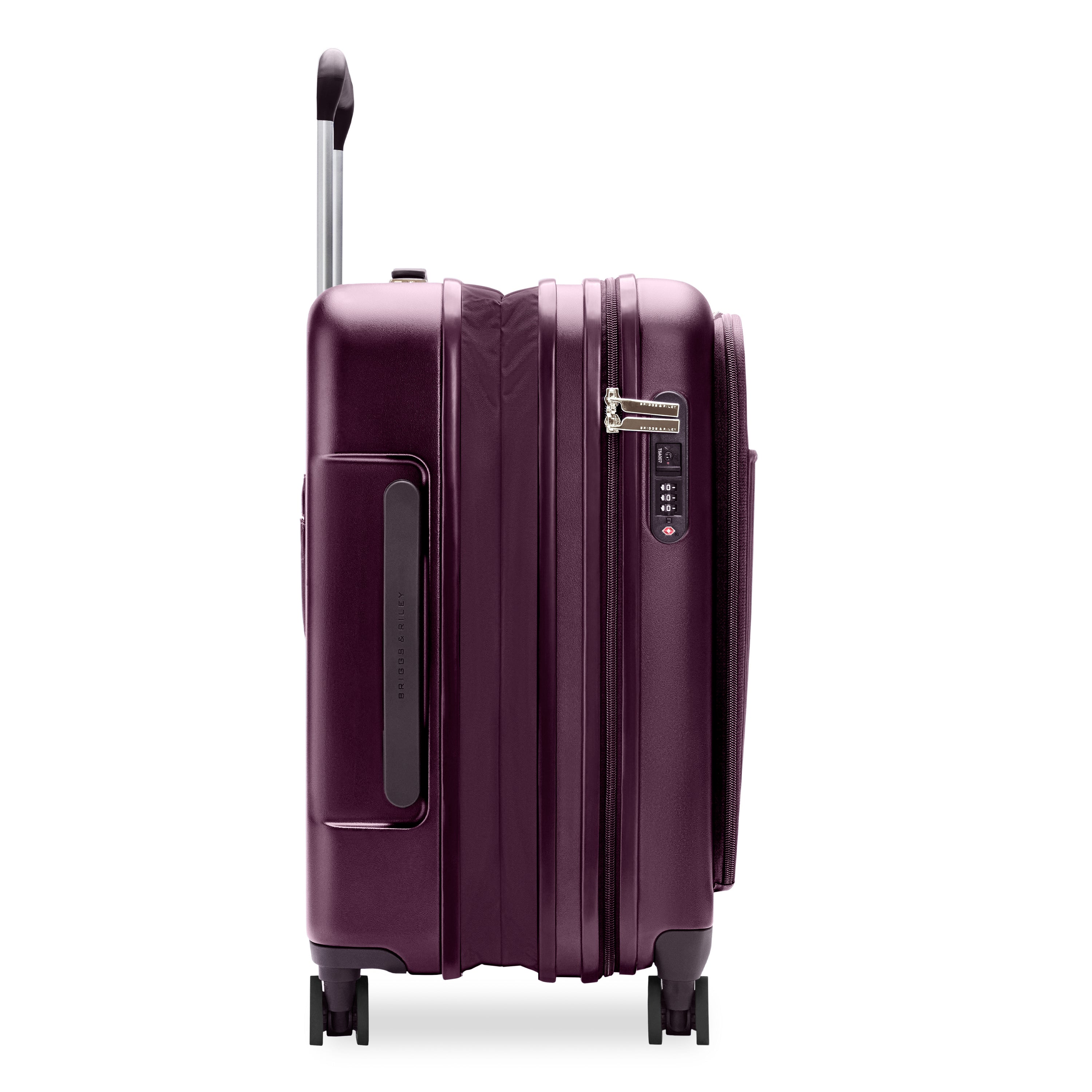 Briggs & Riley Sympatico Essential 22" Front Pocket Carry-On Expandable Spinner - Plum