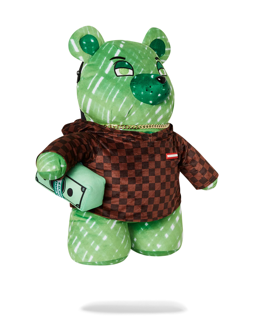 Sprayground Sharks In Paris Fade Away Hoodie Moneybear Teddybear Backpack, view 3
