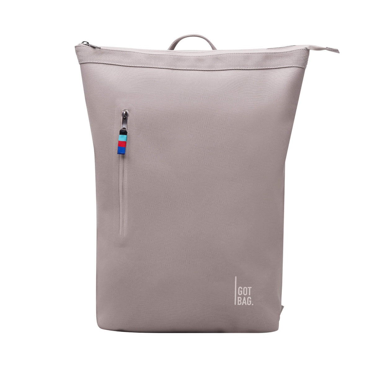 GotBag No! Rolltop Backpack (Sustainable) in Sea Horse — front view 2