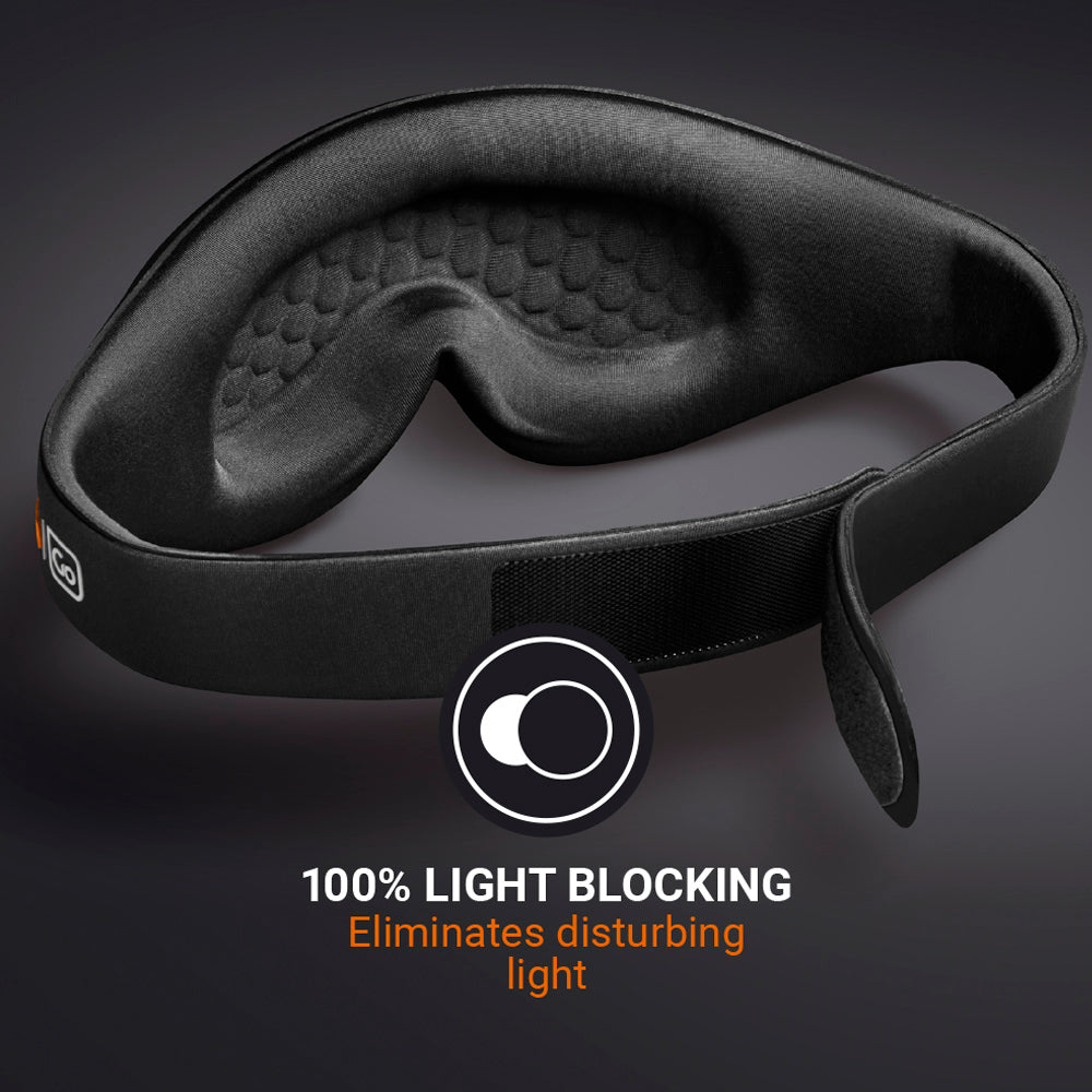 Go Travel The Ultimate Eye Mask in Black — lifestyle