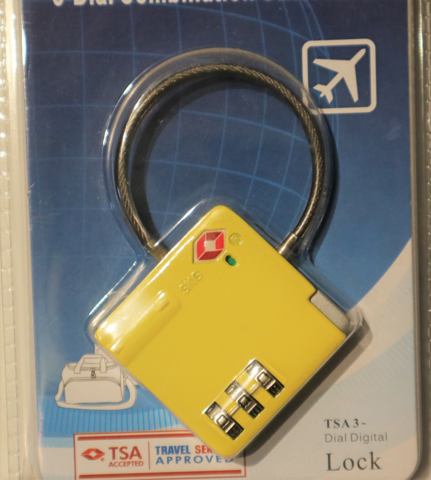 Camel Mountain 529 TSA Approved Lock 3 Dial, view 6