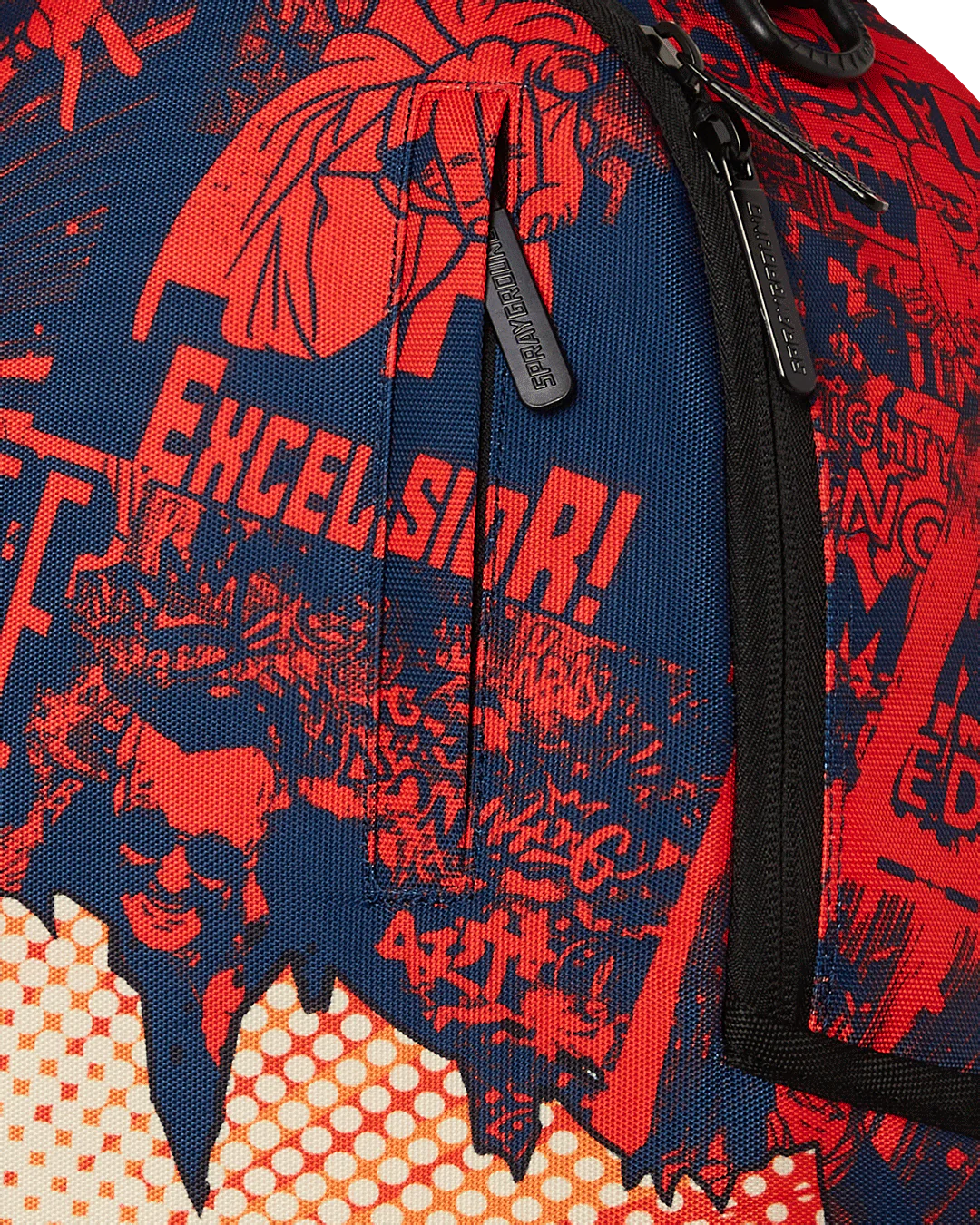 Sprayground Stan Lee Collab Backpack - If You Can't Find A Hero, Be One, view 10