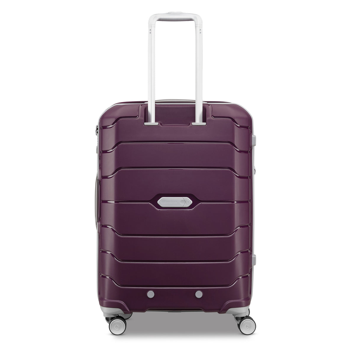 Samsonite Freeform 24" Spinner in Amethyst Purple — back view