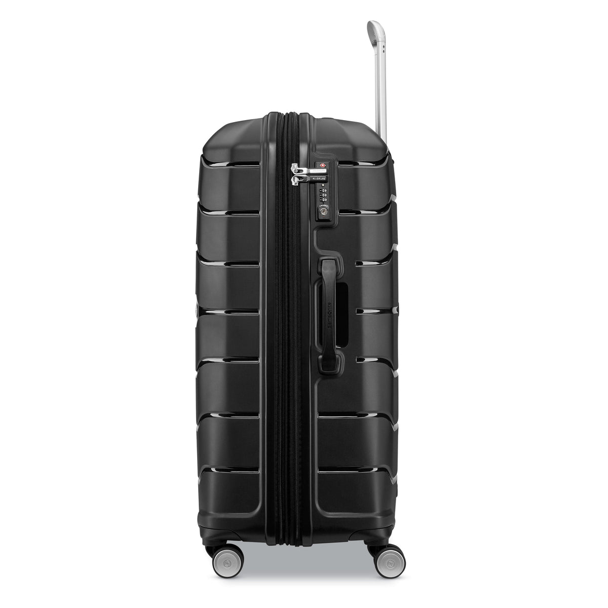 Samsonite Freeform 28" Spinner in Black — side view