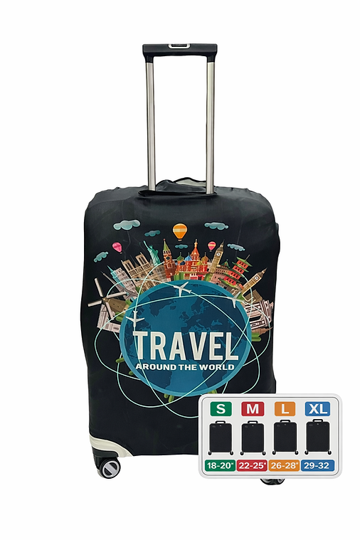 Bon Voyage 111925 Luggage Cover (S,M,L), view 5