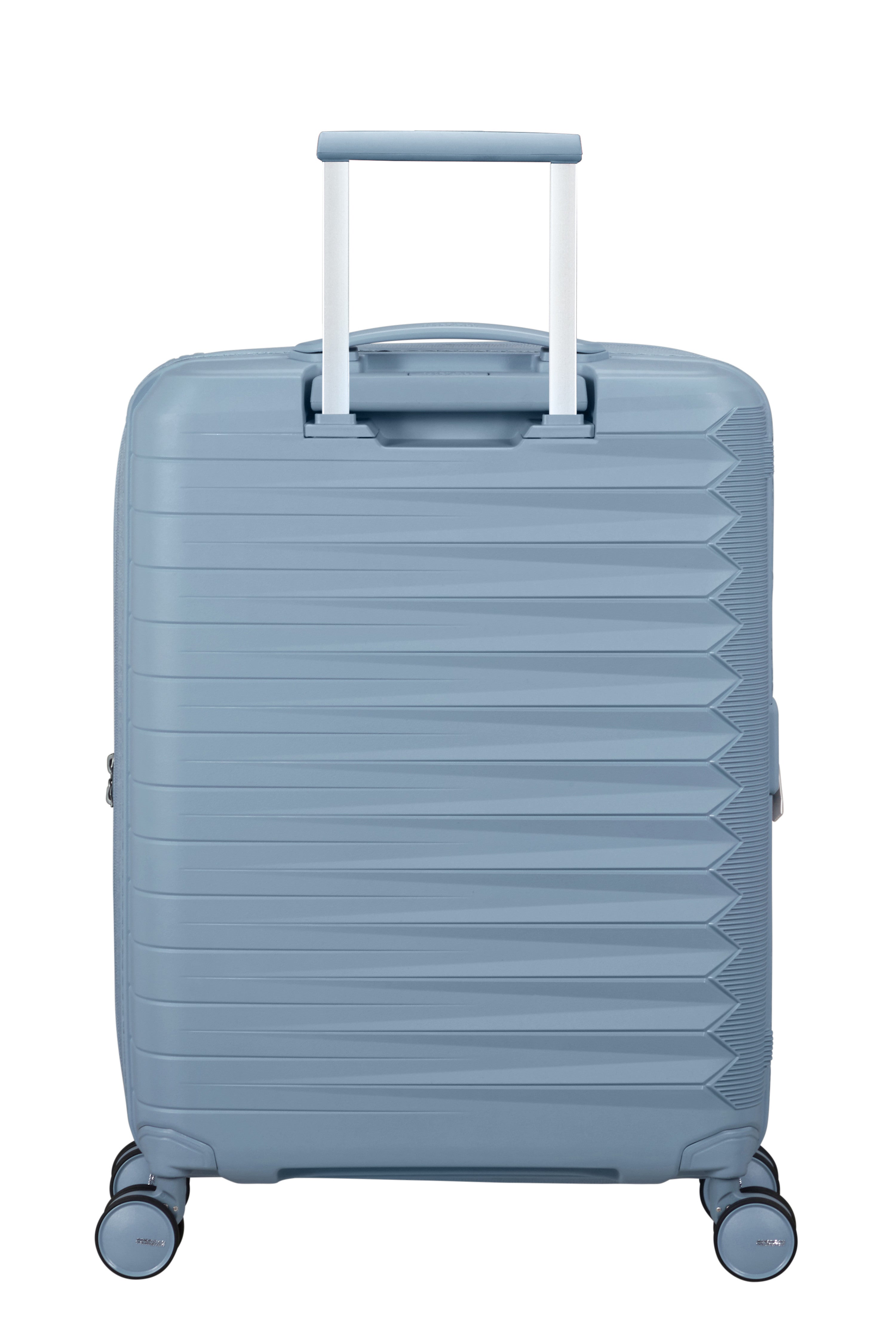 American Tourister FastForward Expandable Carry-On Spinner (20-inch) - STEEL BLUE