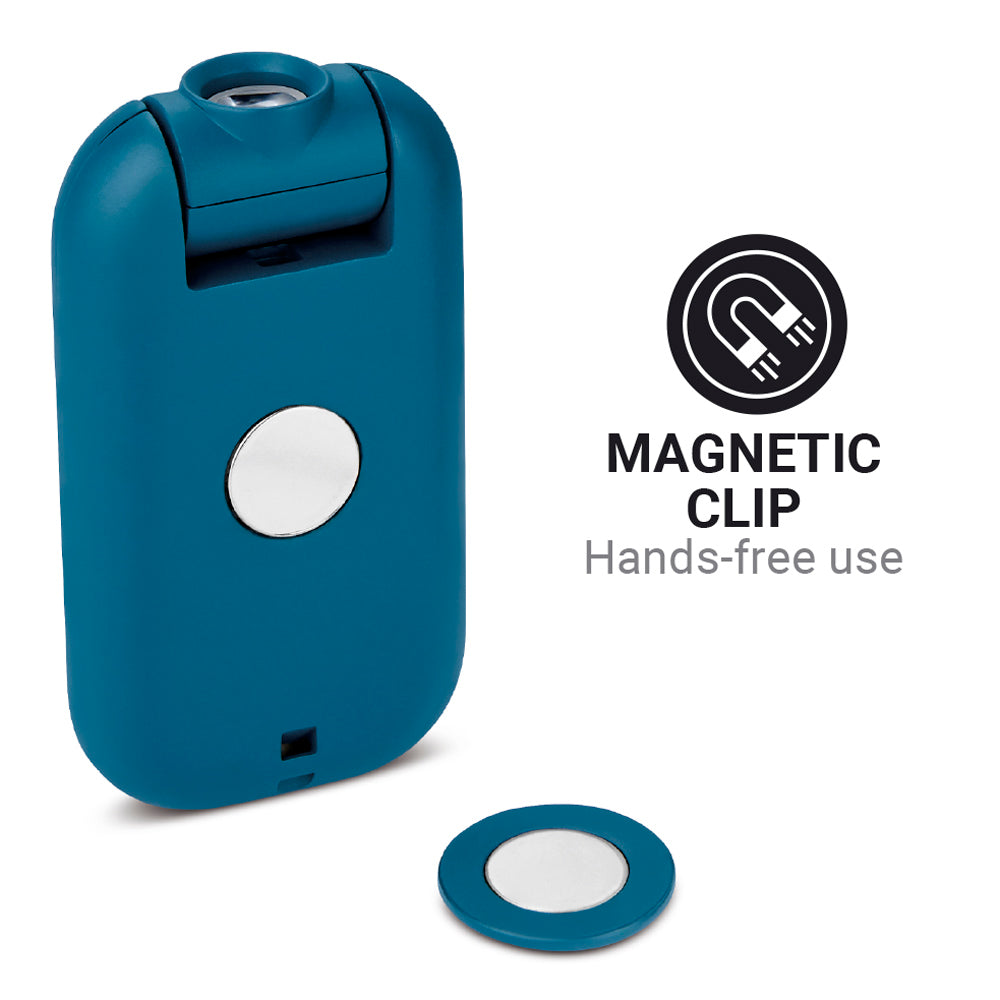 Go Travel Floodlight Wearable Torch in Blue — detail view