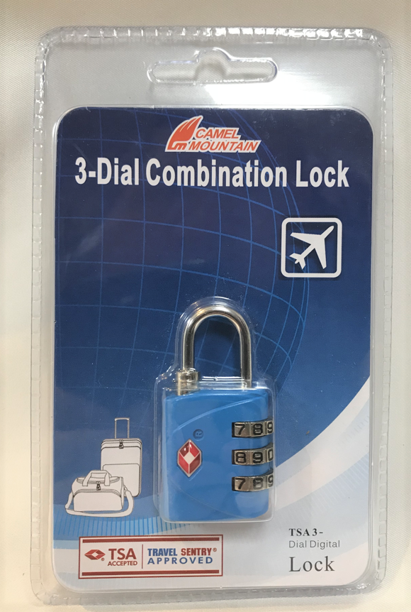 Camel Mountain 533 TSA Approved Lock 3 Dial, view 5