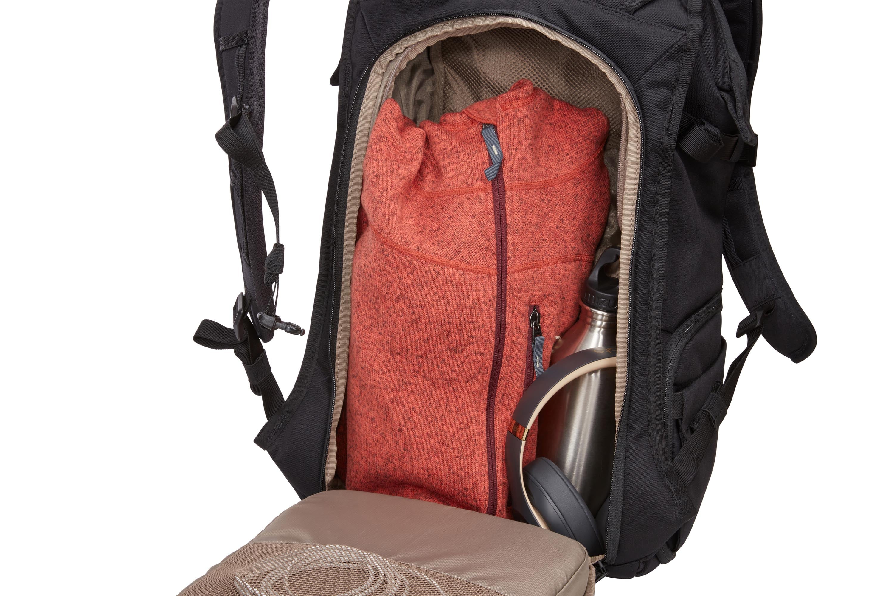 Thule Covert DSLR Backpack 24L in Black — interior view 4 # color_Black