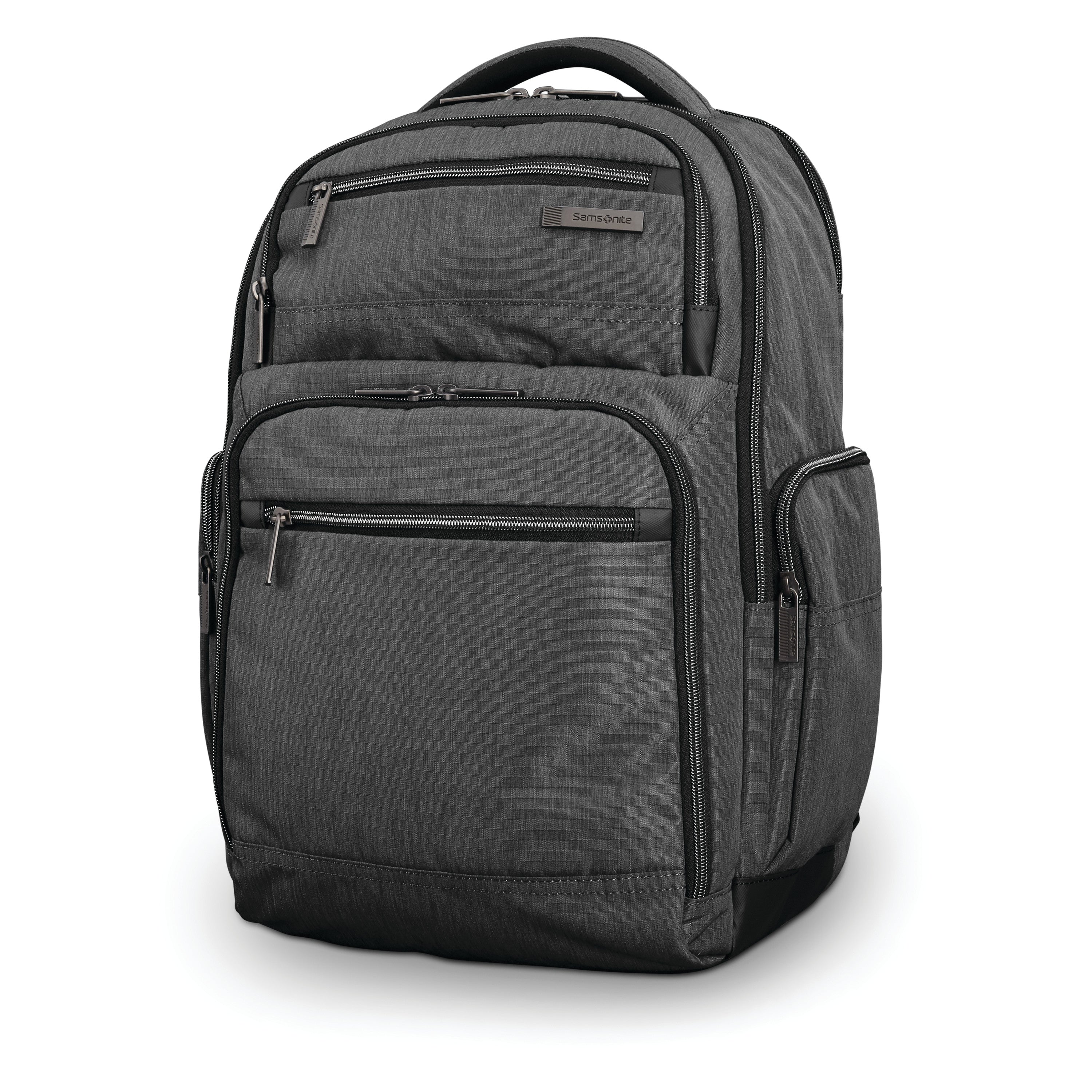 Samsonite Modern Utility Double Shot Backpack - Charcoal Heather/Charcoal