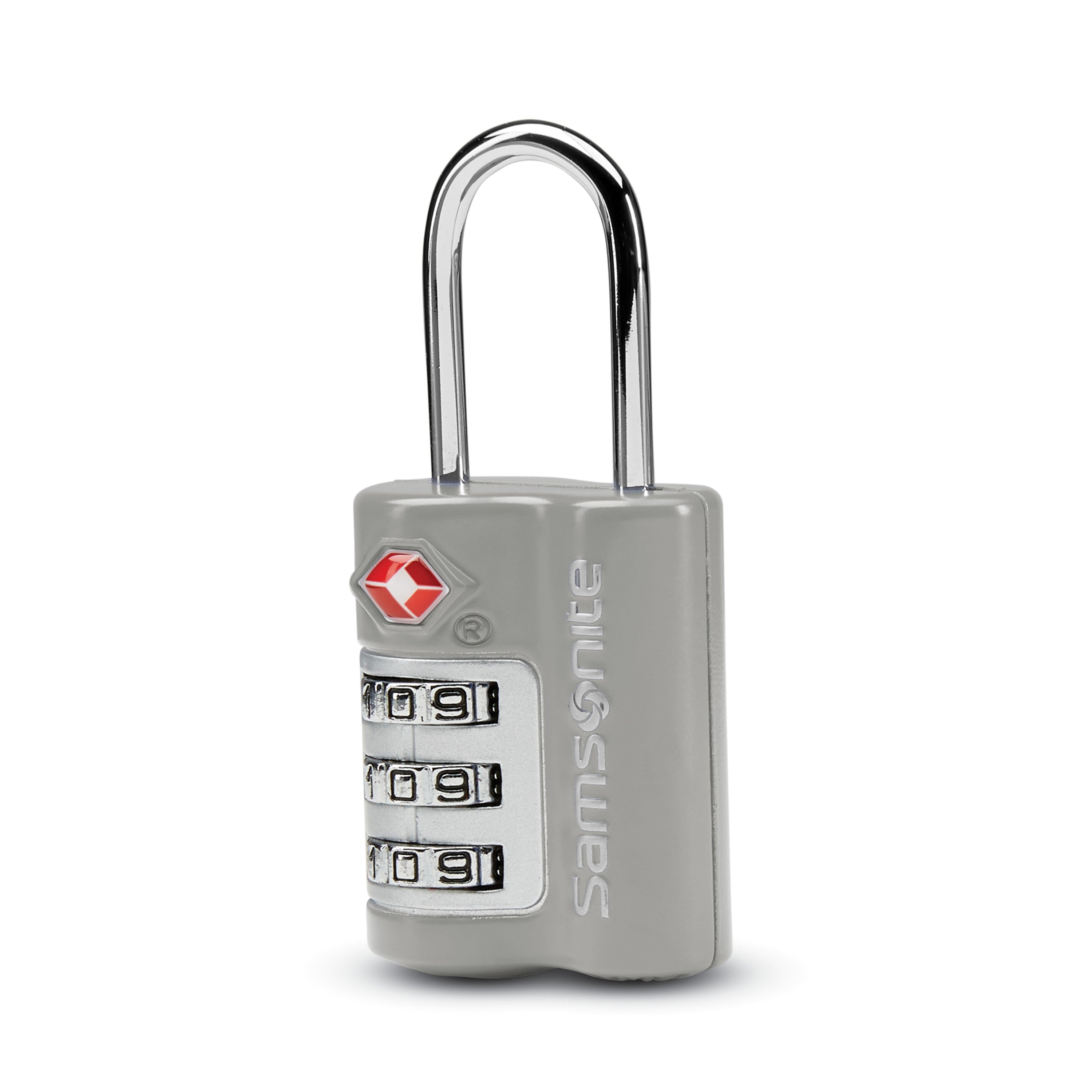 Samsonite 3 Dial Travel Sentry Combination Lock - Light Grey