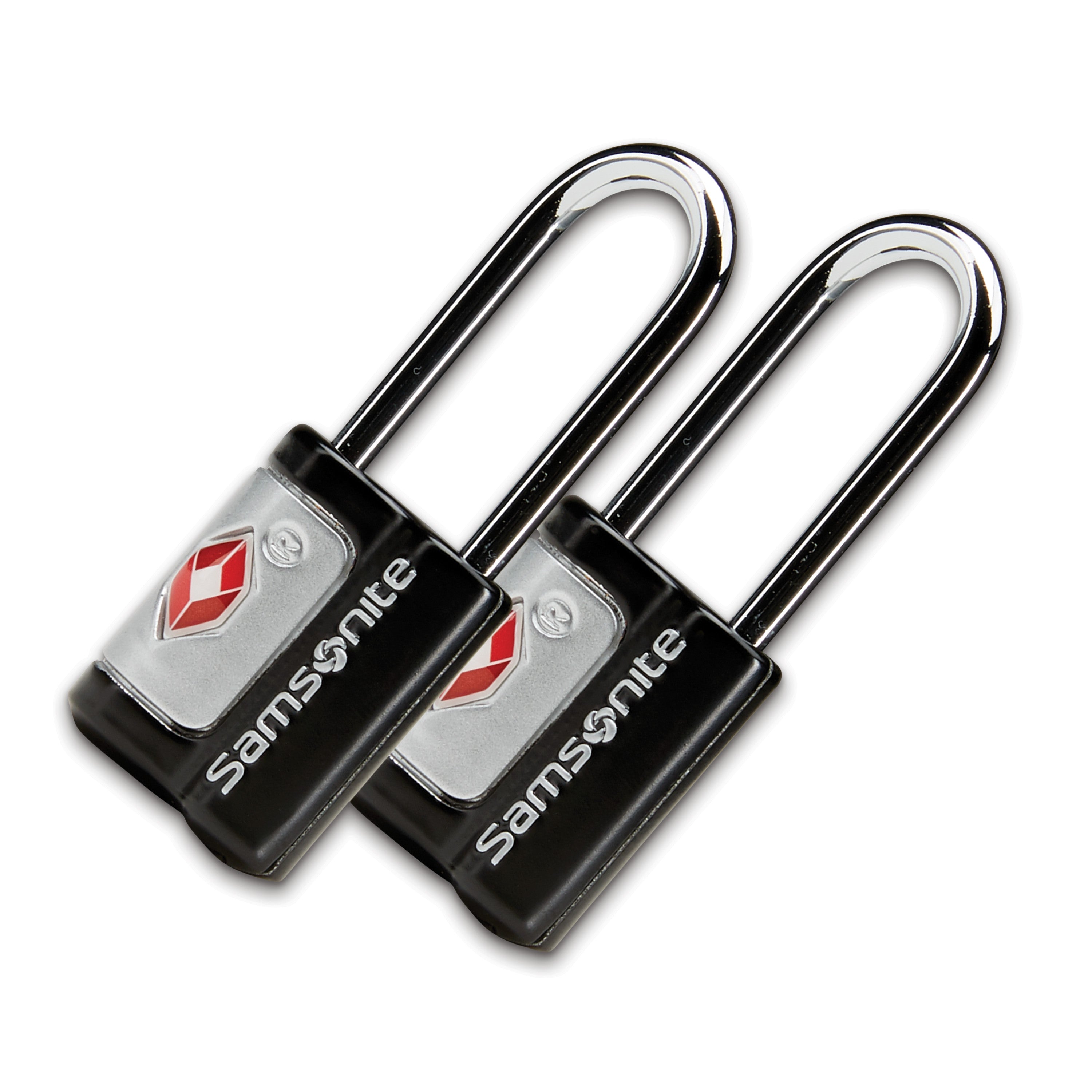 Samsonite Travel Sentry 2-Pack Key Locks - Matte Black