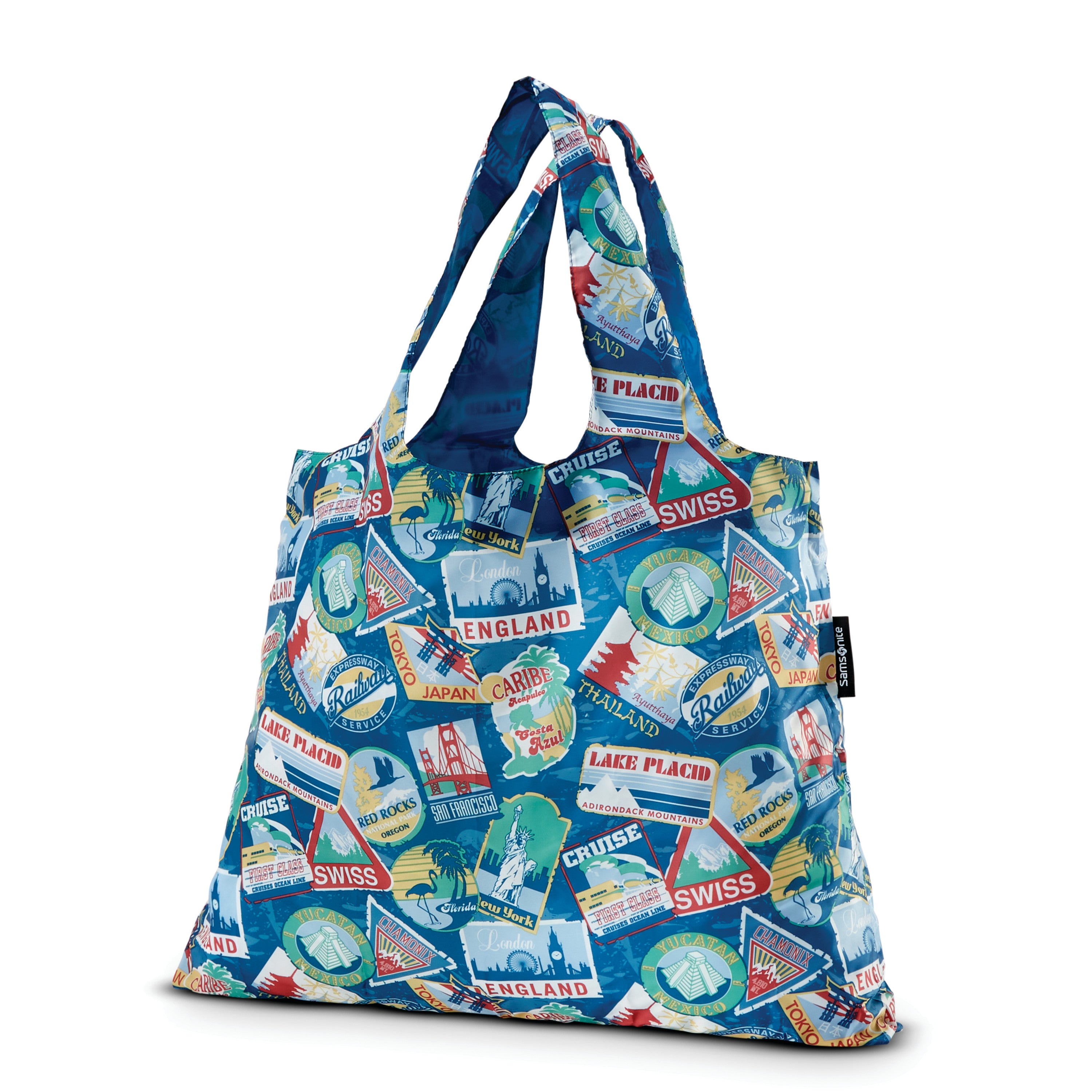 Samsonite Foldable Shopping Bag - City Print