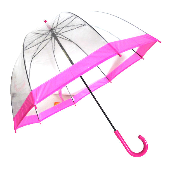Vista 9200 Bubble Umbrella in Pink — front view