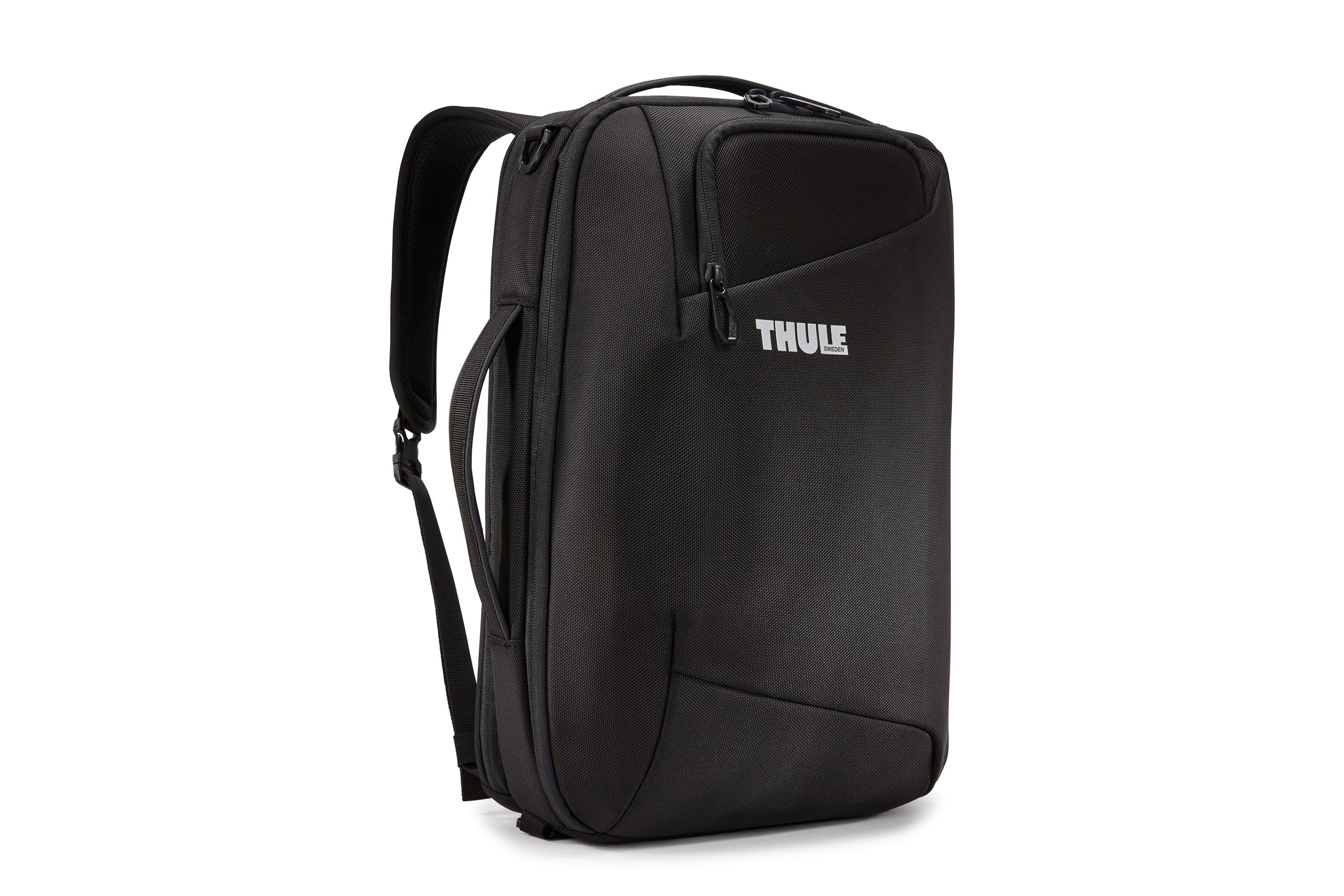 Thule Accent Convertible Backpack 17L in Black — angle view 2 # color_Black