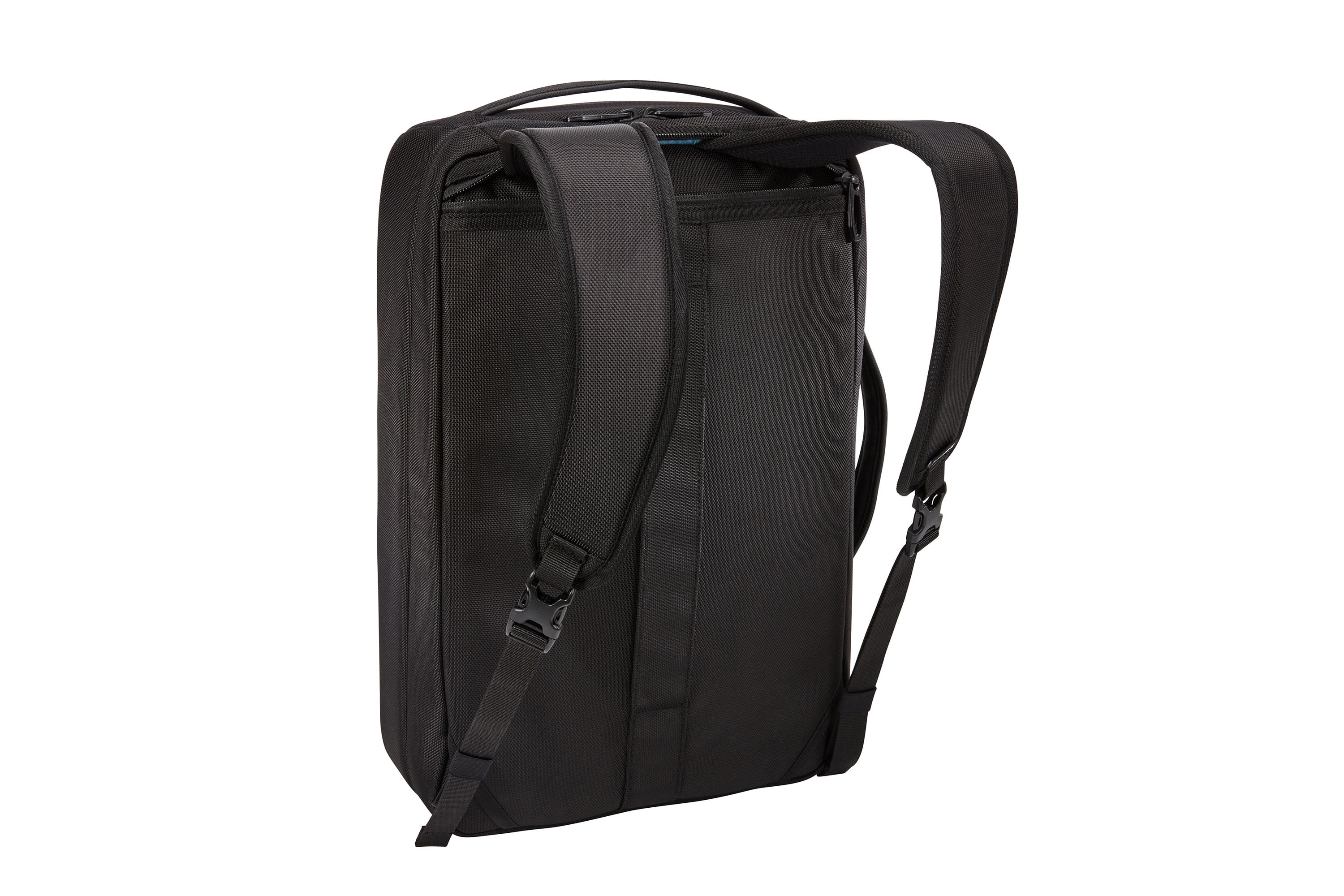 Thule Accent Convertible Backpack 17L in Black — angle view 3 # color_Black