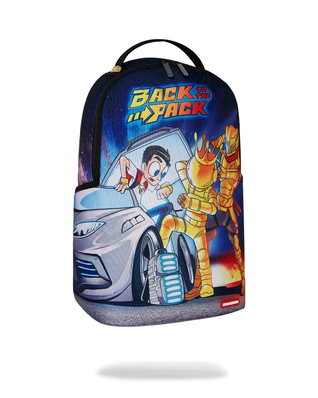 Sprayground DBD In Bag To The Future Featuring Astromane Backpack, view 3