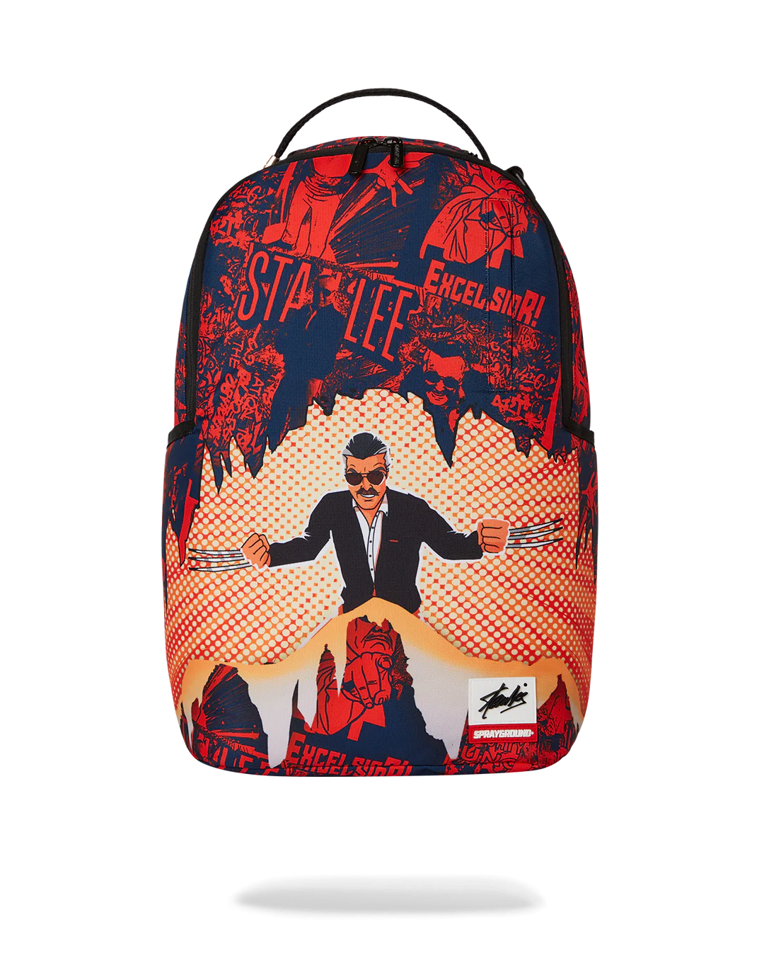 Sprayground Stan Lee Collab Backpack - If You Can't Find A Hero, Be One image 0