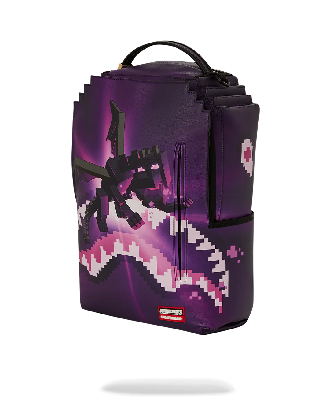 Sprayground Minecraft Ender Dragon Attack Backpack, view 5