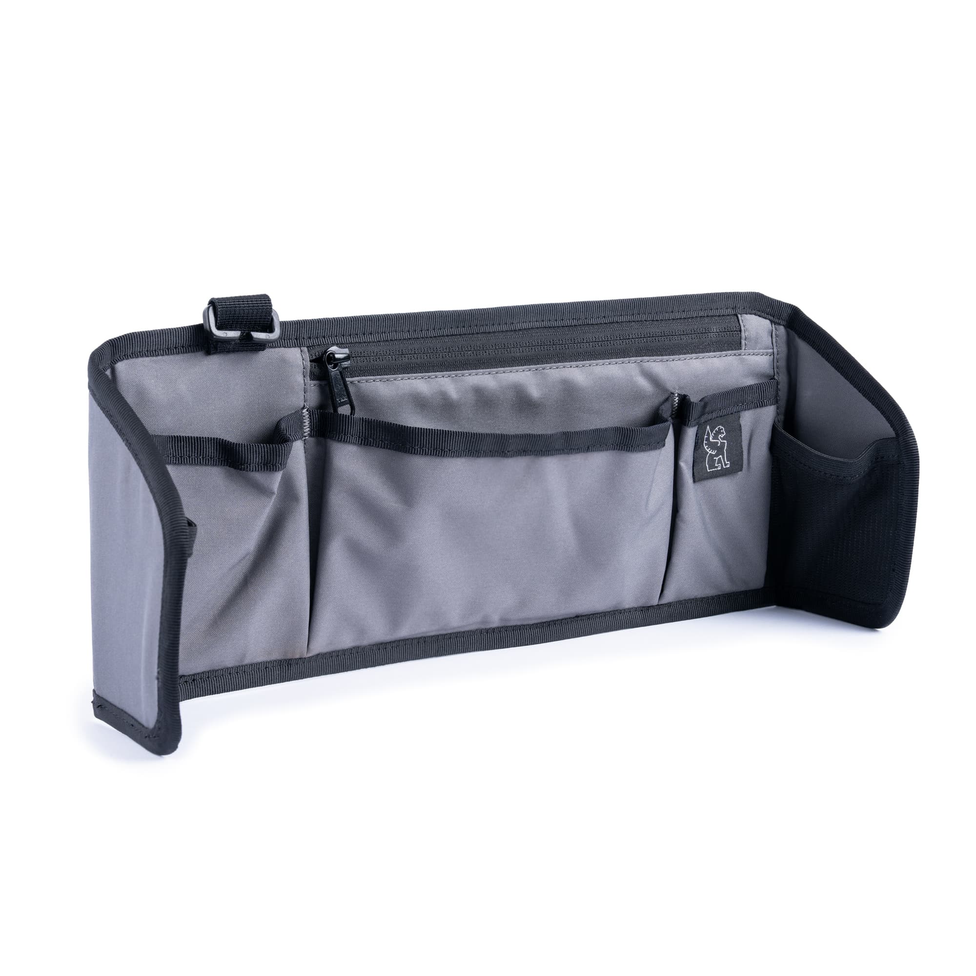 Chrome Industries Kadet Organizer in Black — front view