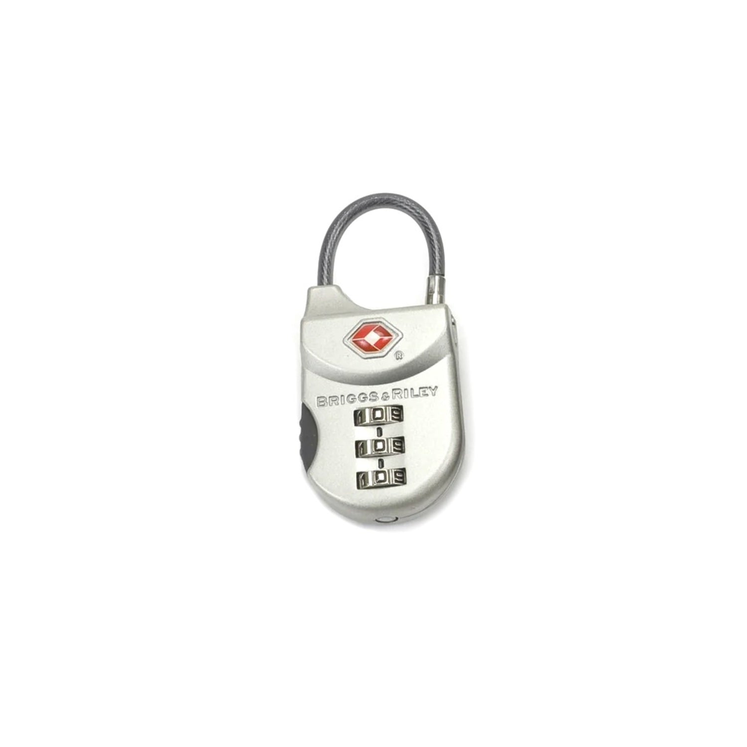 Briggs & Riley TSA Cable Luggage Lock (Metal) - Olive