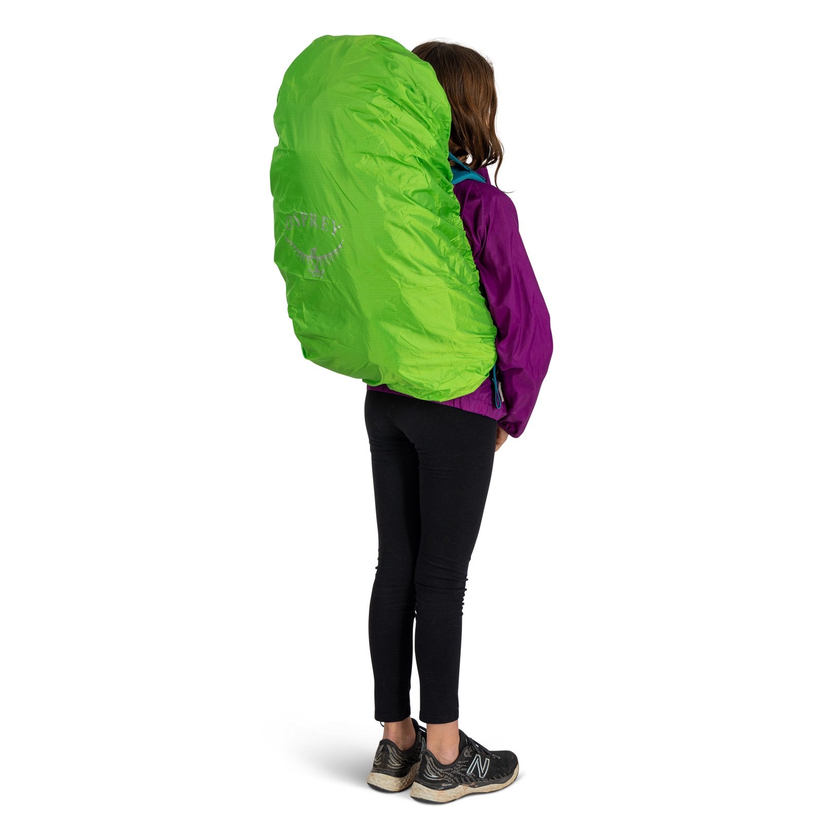 Osprey Ace 38 Kids Hiking Backpack 38L in Blue Spikemoss/Deep Peyto — detail view 5