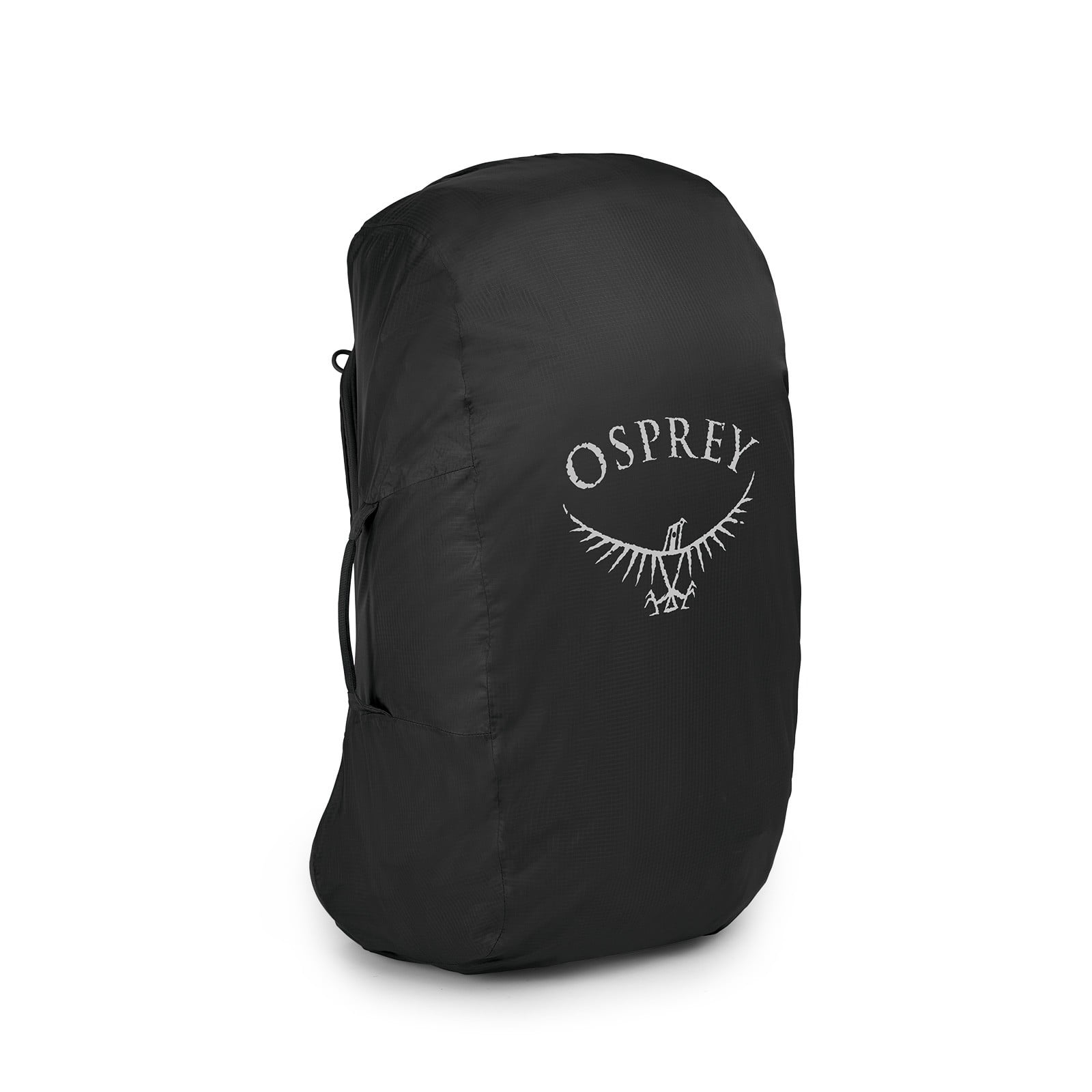 Osprey Aircover Medium Backpack Travel Cover in Black — front view
