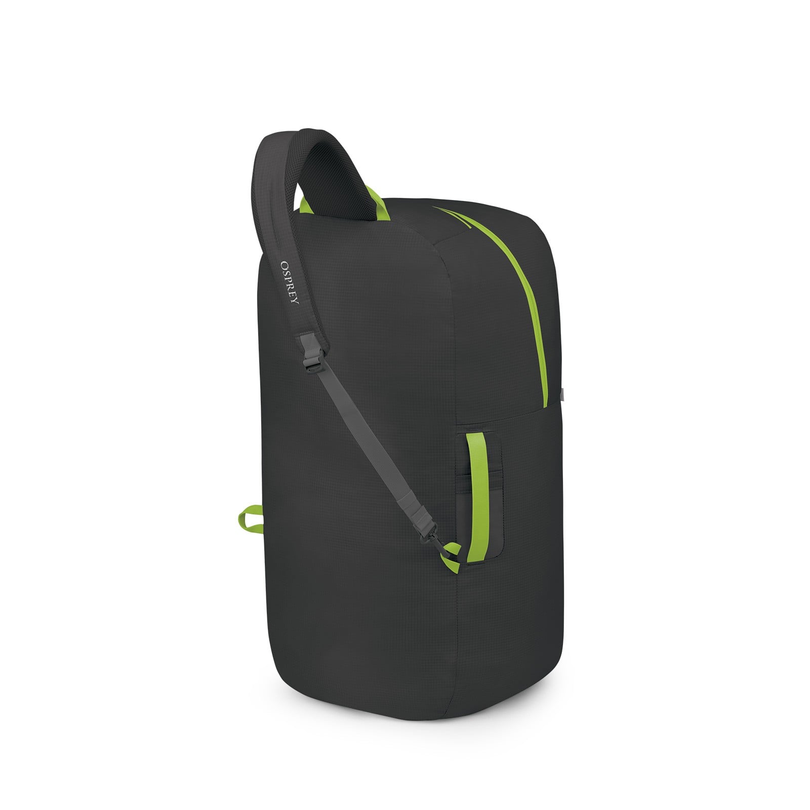 Osprey Airporter Small Backpack Travel Cover in Black — back view