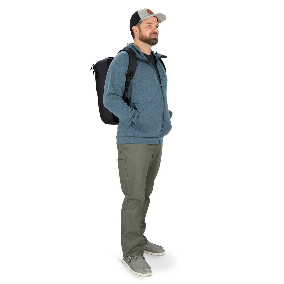 Osprey Aoede Briefpack 22L in Black — lifestyle 2